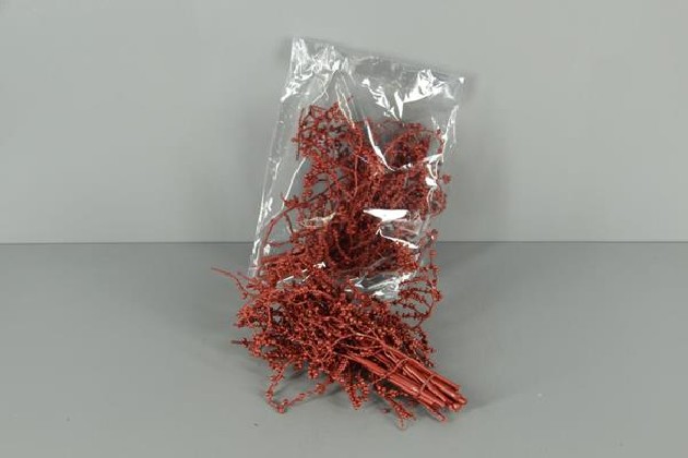 CANNELLA RED METALIC BOLSA