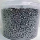 PIEDRA NUGGETS GLITTER SILVER 6-8MM 2.5L