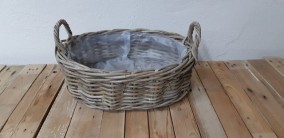 MIMBRE BASKET OVAL NATURAL L41W31H14