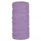 CORDON RECYCLED COTTON YARN MM5X100MT (300GR) LILA