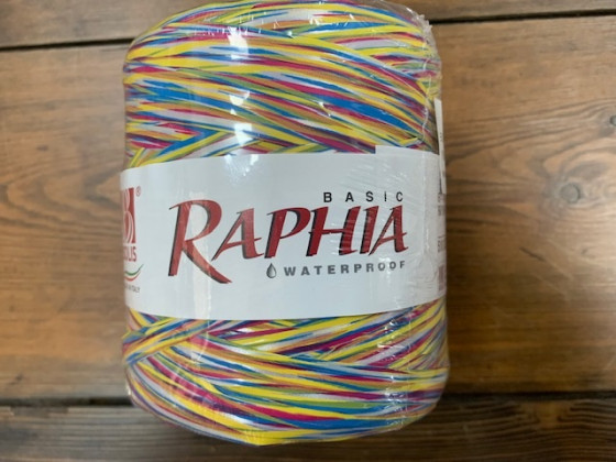 BOBINA RAFIA 200M TRICOLOR