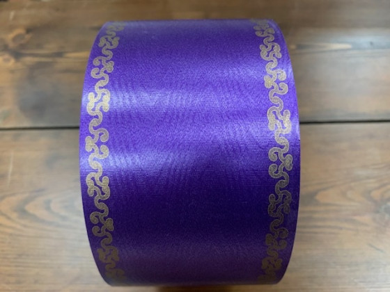 CINTA CEREMONY 70MMX100YDS VIOLETA