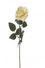 ROSE 66CM JAUNE CREMA