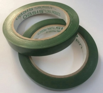 TAPE PVC GREEN 15MM X 33M PACK X 10 ROLLOS