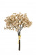 GYPSOPHILLA 28CM BEIGE