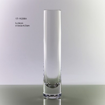 CRISTAL CILINDRO H:24CM Ø:4,5CM