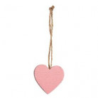 CORAZON MADERA 24PCS 2CM ROSA