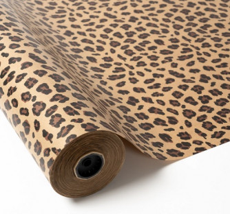 BOBINA PAPEL ECO 70CMX50M LEOPARDO