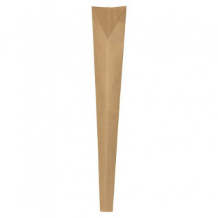 CONO PAPEL 63CM X 11,5CM NATURAL (10 UNI)